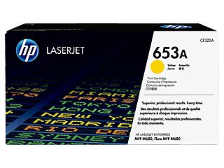 Cartus toner HP CF322A ,Galben ,16 500 pagini ,Original (653A) 