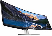 Monitor Dell Curved 49  DQHD USB-C U4924DW, 124.46 cm, Maximum preset resolution: 5120 x 1440 at 60 Hz, Screen type: Active matrix - TFT LCD, Panel technology: In-Plane Switching Technology, Backlight: White LED edgelight system, Faceplate coating: Anti-Glare with 3H hardness, Aspect ratio: 32:9