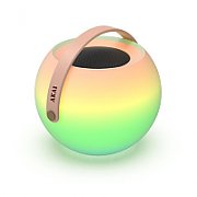 Akai boxa portabila CS6 SHINE BT 5W, driver 2.5 , versiune Bluetooth 5.3, autonomie 8 ore la 50% volum, moduri de culoare: alb, roz, verde, albastru