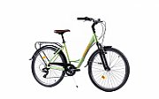 Bicicleta Oras Pegas Comoda Verde Fistic ( AL)