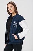 W JACHETA BOMBER   NAVY S