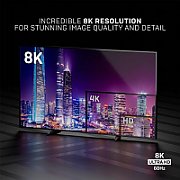 Cablu Lindy 2m High Speed HDMI, latime de banda 48Gbps, 10240x4320@ 120Hz, Anthra Line