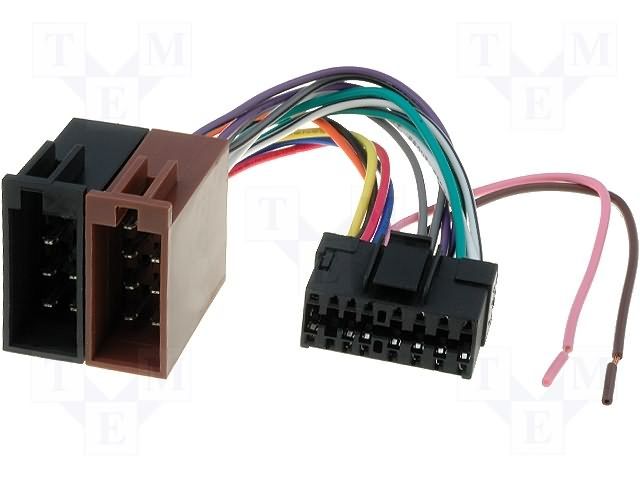 ISO adapter for Sony 16 pin
Packaging: bulk 1 set.