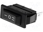 3 pole switch 250V 10A 1 black button 3 positions
- 11 x 30mm
Packaging: bulk 1 pc.