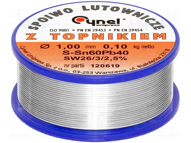 TIN 100GR-1,0-NC