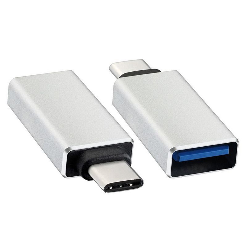 USB-C adapter (USB 3.1, type C, type C) male to USB 3.0 A female, OTG, aluminum case
Data transmission: up to 10Gbps
Maximum current: 3A
Packaging: bulk 1 pc.