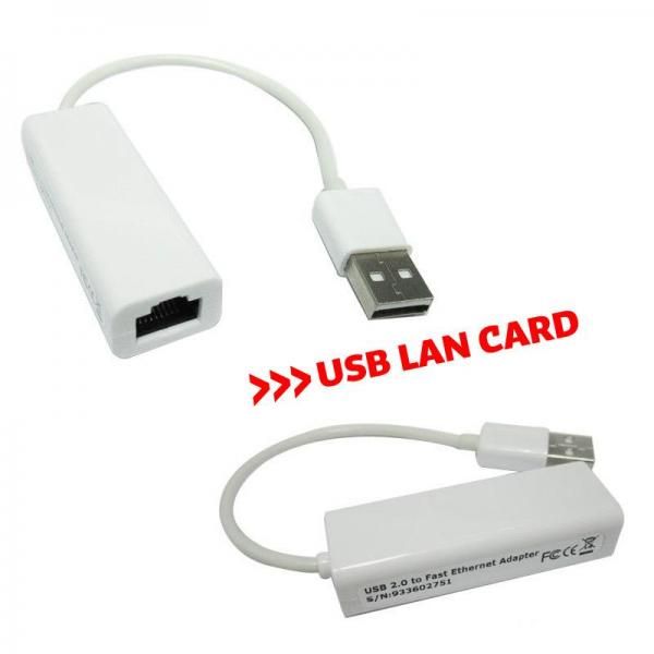 Adapter, USB 2.0 LAN network card, IEEE802.3, 802.3u (10Base-T 100Base-TX) 150 Mbps
Packaging: bulk 1 pc.