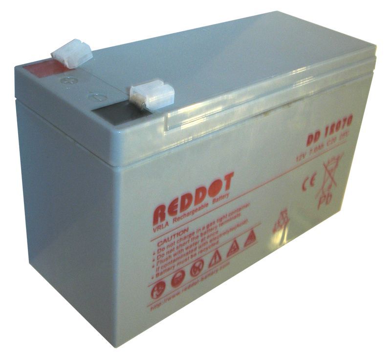 Reddot 12V 9Ah lead acid battery (Faston 230 - 6.4mm)
- dimensions: 151 x 65 x 95mm
Packaging: bulk 1 pc.