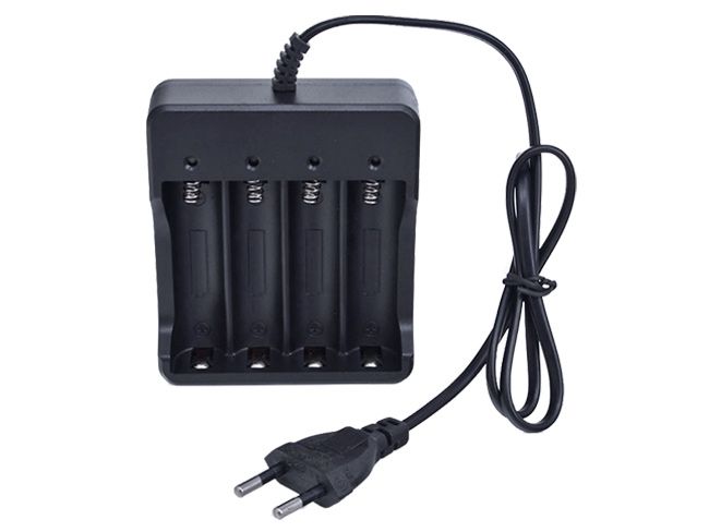 4X18650 charger from 220V
- charging voltage 4.2v
- charging current 1200mA
Packaging: bulk 1 pc.