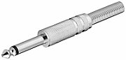 6.35mm Jack male plug, mono, metal, with cable protector
JC-013
WTY0019
Packaging: bulk 1 pc.