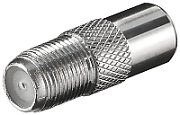 Adapter F female to male coax
Packaging: bulk 1 pc.