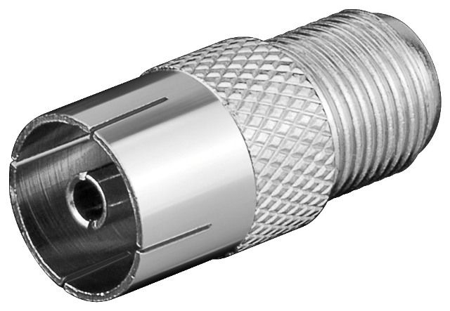 Adapter F female to female coax
Packaging: bulk 1 pc.