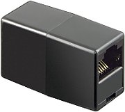 TEL RJ45 F-F-BK-BU
