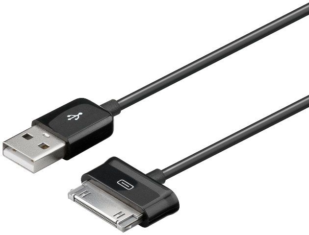 USB data cable 1.2m Samsung Galaxy Tab, black
Packaging: bulk 1 pc.