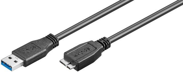 USB3 A-UB-BK/1,8-BU