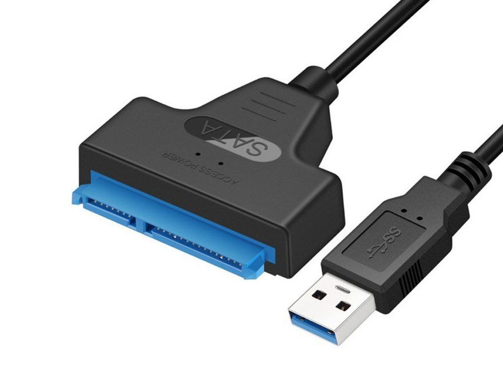 USB 3.0 to SATA 22pin converter
- Plug &ampamp Play
- can be used with 2.5&ampquot HDD and SSDs
- up to 4TB
Packaging: blister 1 pc.