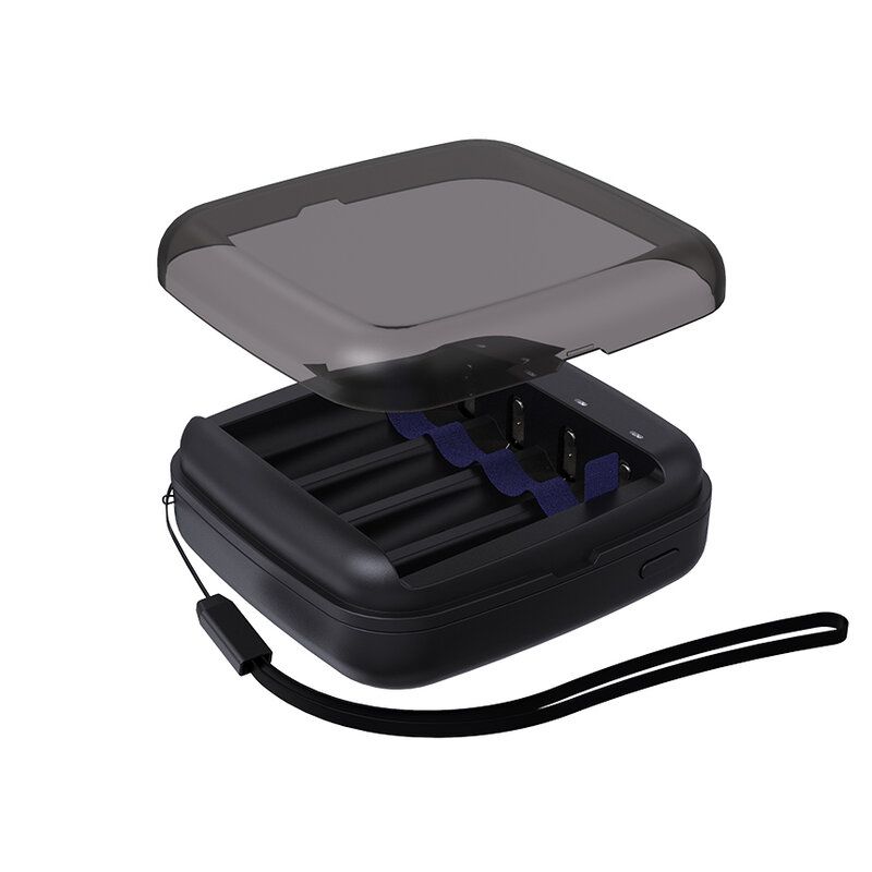 Charger for Li-Ion/Ni-CD/Ni-MH batteries
- 1.5V Li-Ion/IMR/INR/ICR
- 1.2V Ni-CD/Ni-MH AA/AAA
- Charging: 1 - 4 batteries
- Maximum charging current: 5V 2A
- 3 ways of use:
- battery charger
- LED light source
- power bank with output: 5V 1A (requires 4x batteries or accumulators)
The power supply is not included in the package.
ATTENTION:
It cannot be used to charge 3.6V-3.7V Li-Ion batteries
Packaging: box 1 pc.