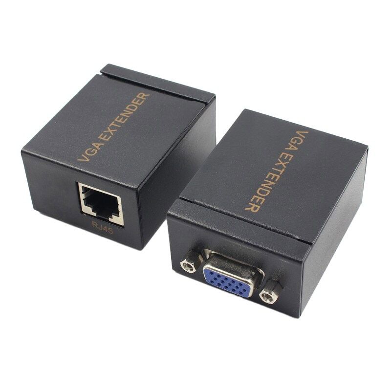 Extender VGA 100m + Audio, prin UTP/FTP

Adaptor extender VGA cu audio pentru , prelungirea semnalului video la distante de pana la 100m.

Transmiterea se face prin cablu de date UTP sau FTP Cat 5E / 6.

Pentru un semnal curat se recomanda folosirea cablurilor din cupru integral si de preferat Cat 6.

Adaptoare VGA transmitatoare receptoare VGA cu intrare si iesire audio jack 3,5mm stereo.

Alimentare cu sursa 5V 2A DC.

Instalare usoara Plug and Play.
Montati si se conecteaza automat, fara drivere.

Utilizat la scara larga in birouri educationale, militare, sali de conferinte, divertisment si alte platforme.

Suport video format : VGA , SVGA , XVGA , UXGA.

Rezolutie maxima suportata : 1920 X 1440 / 60Hz&ampnbsp

Distanta de extindere suportata : Max 100m&ampnbsp

Tip interfata : HDB15-F , RJ45 , Audio 3,5mm , DC 2,1mm 5V-1000mA

Sistem de operare&ampnbsp: DOS , WINDOWS , APPLE , MAC , LINUX , Netware , Unix&ampnbsp

Continut pachet :

1&ampnbspx receptor ,

1 x transmitator&ampnbsp

2 x alimentator DC 5V - 2A

Manual de utilizare in limba engleza
