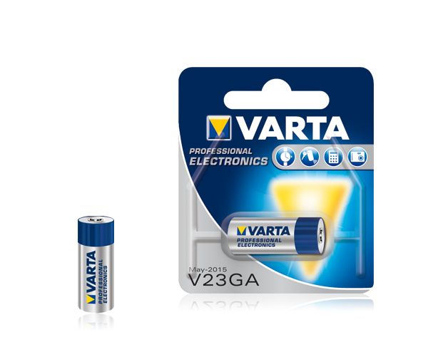 Alkaline battery 12V 4223 V23GA LR23 LRV08 Varta
Packaging: blister 1 pc.