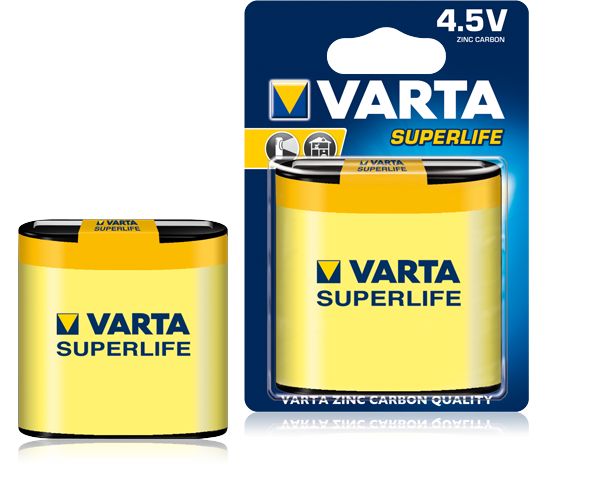 Battery 4.5V 2012 Varta Superlife
Packaging: blister 1 pc.