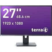Monitor 27 inch LED TERRA 2756w pv v3 1920 x 1080 pixeli, 75 Hz, 5 ms, Negru
