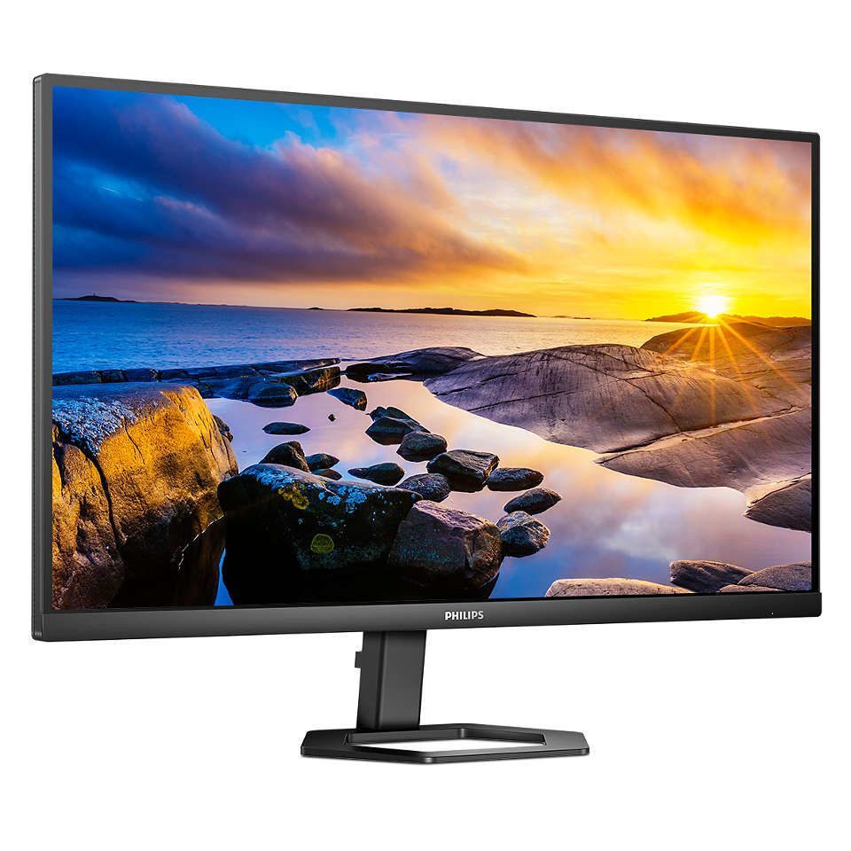 Monitor 27 inch LED Philips 27E1N5500LA 2560 x 1440 pixeli, 75 Hz, 4 ms, Negru