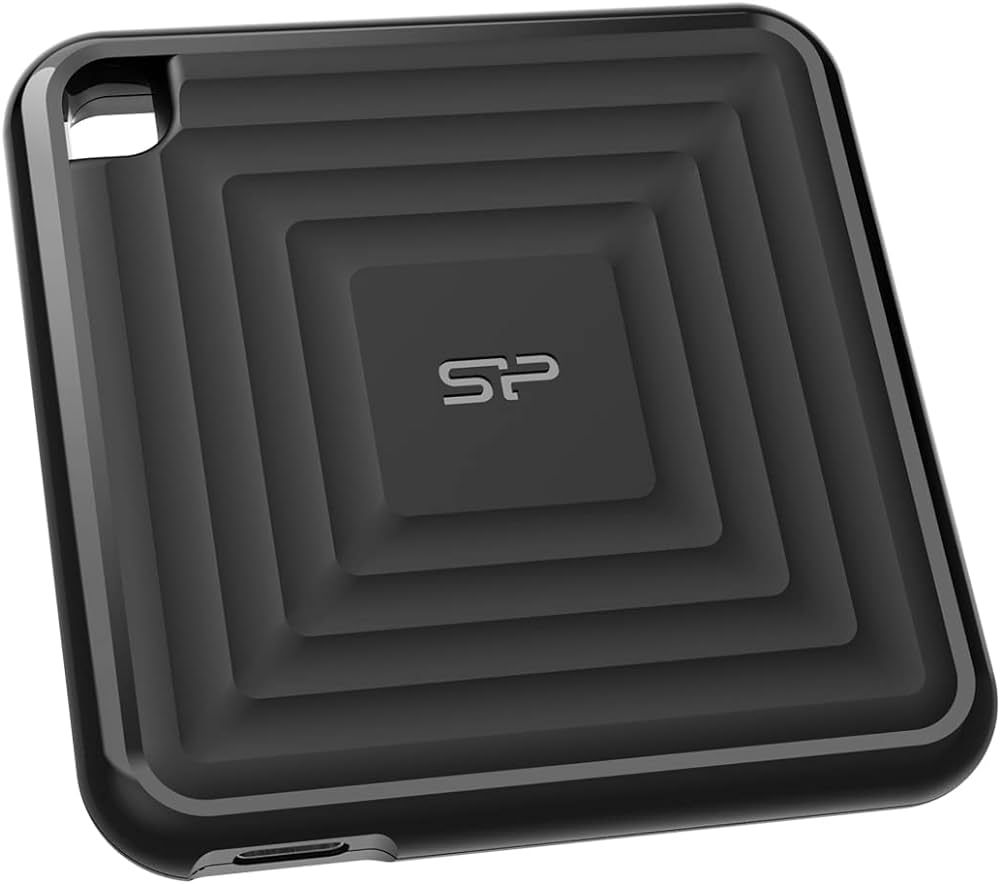 SILICON POWER External SSD PC60 2TB USB-C 540/500 MB/s Black
