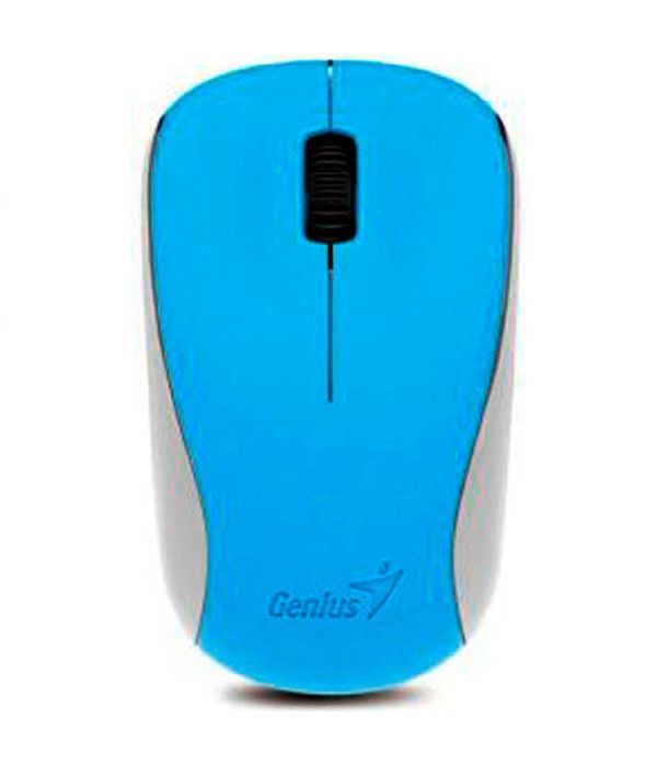 MOUSE Genius,  NX-7000 , PC sau NB, wireless, 2.4GHz, optic, 1200 dpi, butoane/scroll 3/1, , albastru,  31030027402  (include TV 0.18lei)