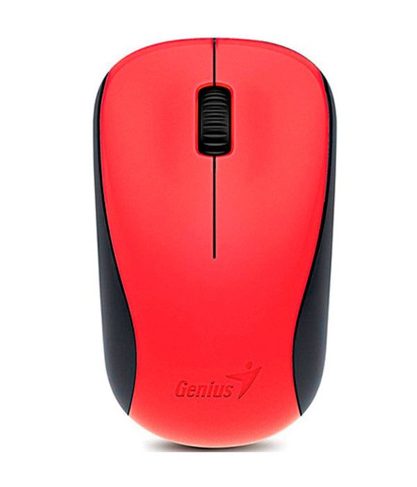 MOUSE Genius,  NX-7000 , PC sau NB, wireless, 2.4GHz, optic, 1200 dpi, butoane/scroll 3/1, , rosu,  31030027403  (include TV 0.18lei)