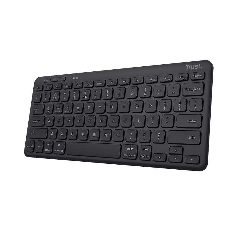 Tastatura Trust Lyra Compact Wireless   General Ergonomic design no Key technology scissor   Features Power saving yes Spill-proof no Silent keys no Wrist support no Special features Small size, light weight   Control Numeric Key Pad no Trackpad no On/off button yes Programmable keys no Special keys