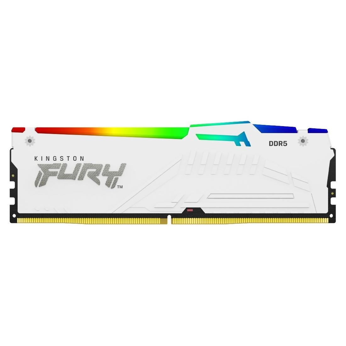 Memorie Kingston FURY Beast 16 GB DDR5 5600 MHz CL36, XMP 3.0, EXPO, Alb, RGB