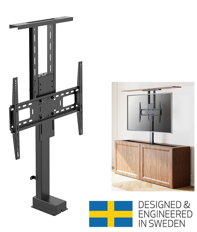 Lift TV motorizat Multibrackets MB-4066, instalabil in mobilier, diagonale intre  37 -80 , max.60kg