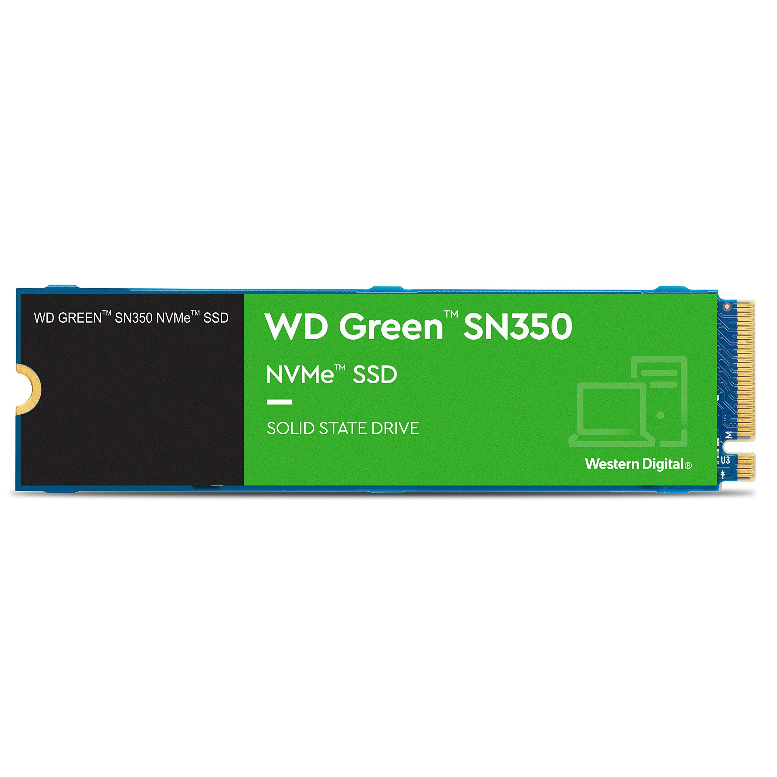 WD SSD WD Green SN350 500GB M.2 2280 PCIe Gen3 x3 NVMe TLC, Read/Write: 2400/1650 MBps, IOPS 250K/170K, TBW: 60
