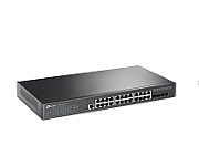 Switch TP-Link TL-SG3428X-UPS, 24 porturi 10 / 100 / 1000 MBs