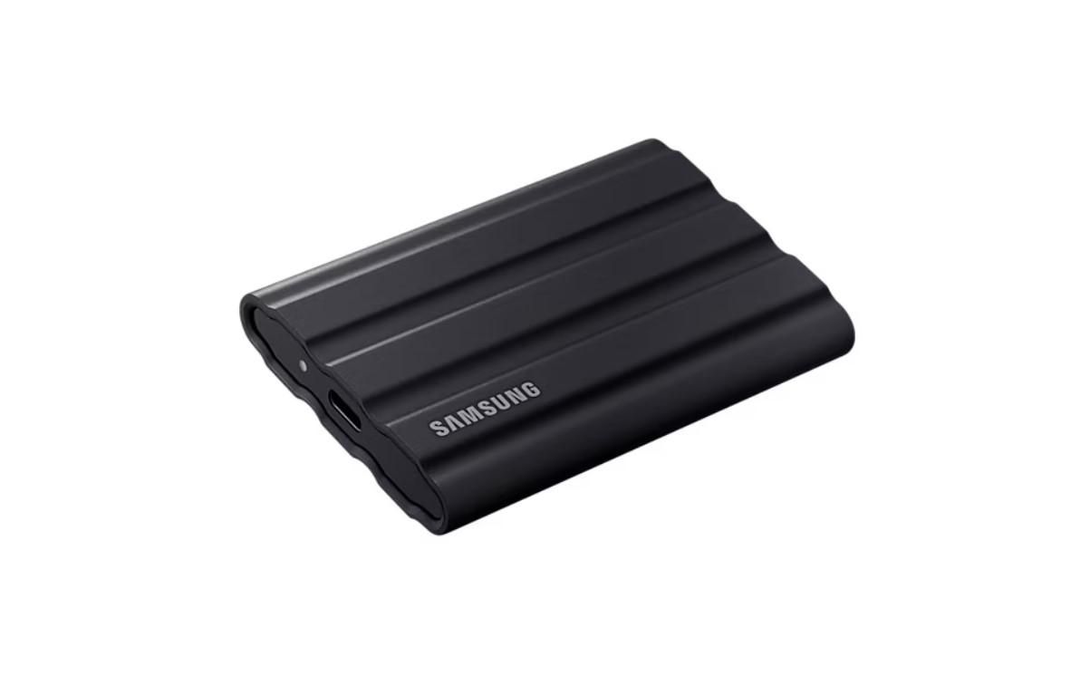 SSD extern Samsung 2.5 , 4TB, T7, USB3.2, 1050Mb/sec, Black