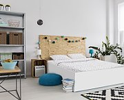  King Size Bed Set
100% cotton, density 144 TC
Set containes 2 pillow cases 50x70 cm , one flat sheet 220x240 cm and one duvet cover  200x220 cm 
Closing system : envelop for pillow and buttons for duvet cover  