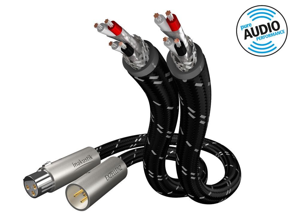 Cablu audio XLR, Inakustik Excellence, 1.5m, 006050015