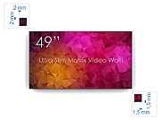 Display 49  SWEDX Ultra Matrix Videowall FULL HD, bezel 3.5mm