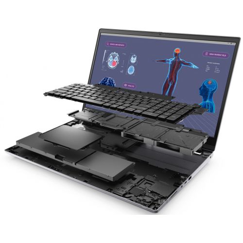 Laptop Dell Precision 7780, 17 inch, Intel Core i7-13850HX (20 C / 28 T, 5.30 GHz, 30 MB cache, 55 W), 32 GB RAM, 1 TB SSD, Nvidia RTX 3500 Ada, Windows 11 Pro
