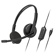 CREATIVE HS-220 Office Headset w/Noise-cancelling Mic , USB