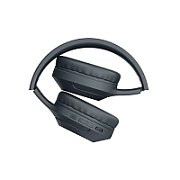 CANYON BTHS-3, Canyon Bluetooth headset,with microphone, BT V5.1 JL6956, battery 300mAh, Type-C charging plug, PU material, size:168*190*78mm, charging cable 30cm and audio cable 100cm, Dark grey