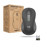 LOGITECH Signature M650 L Wireless Mouse for Business - GRAPHITE - BT  - EMEA - M650 L B2B