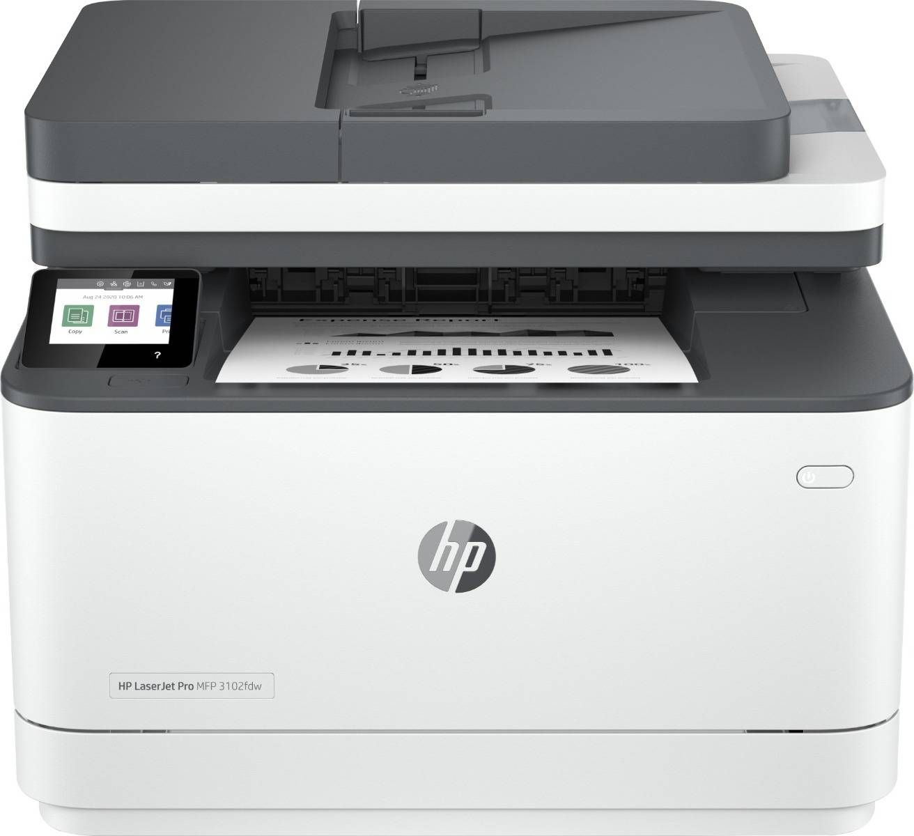 Imprimanta multifunctionala laser monocrom HP 3102fdw, A4, duplex, ADF, USB 2.0, Wi-Fi, 33 ppm