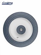 CAPAC STICLA CU MARGINE DIN SILICON AJUSTABILA PE 3 DIMENSIUNI 22/24/26 CM, COOKING BY HEINNER