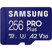 SAMSUNG PRO Plus 256GB microSD UHS-I U3 Full HD 4K UHD 180MB/s Read 130MB/s Write Memory Card Incl. SD-Adapter 2023