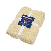  Throw 160x200 cm
Material : 75% Cotton and  25% Polyester
 