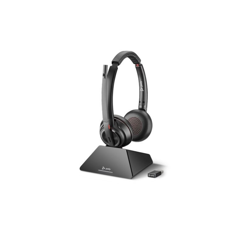 Poly, Savi 8220 UC, Stereo, MS, W. Stand