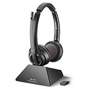 Poly, Savi 8220 UC, Stereo, UC, W. Stand