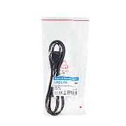 CABLU alimentare LOGILINK casetofon,  1.8m, intrare Euro plug, iesire C7, 10A, testat VDE, black,  CP092  (include TV 0.18lei)
