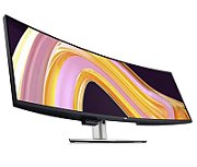 Monitor 49 inch LED Dell UltraSharp U4924DW 5120 x 1440 pixeli, 60 Hz, 5 ms, Negru/Argintiu
